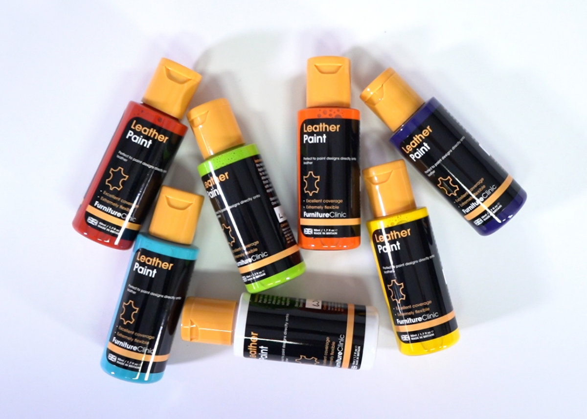 Acrylic Leather Paint for painting designs onto leather