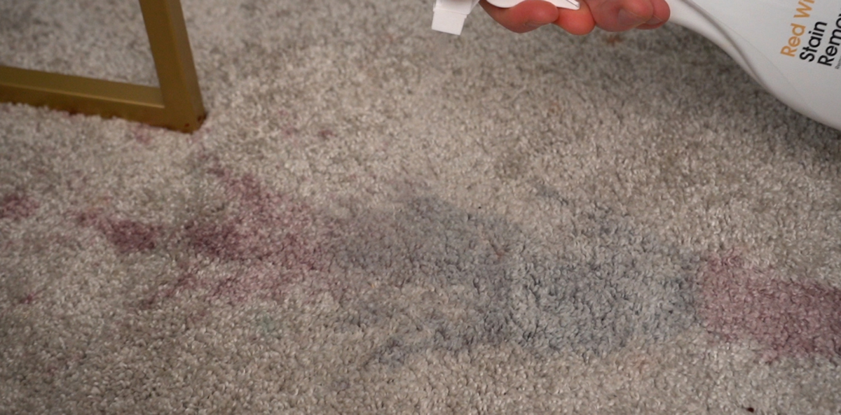How to remove red wine stains from leather, fabric and wood.