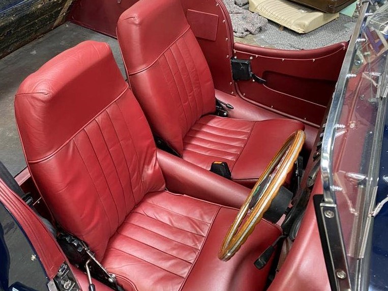 Leather Car Seats - To Red