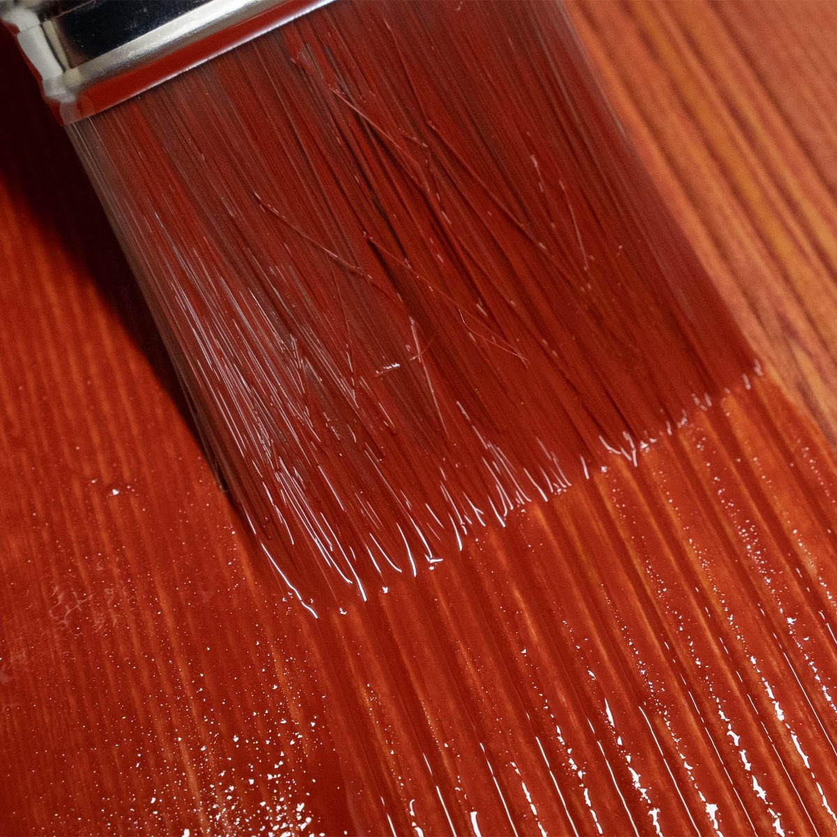 Our Decking Stain comes in a range of 8 colours, including this Red Cedar