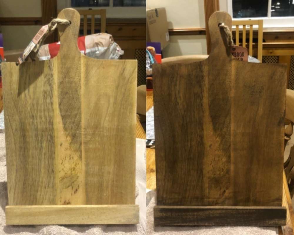 Wood Stained Chopping Board